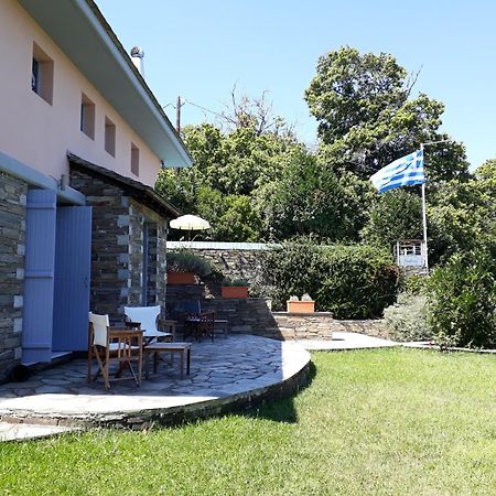 Villa Tsagkarada Country Estate With Pool Exterior foto